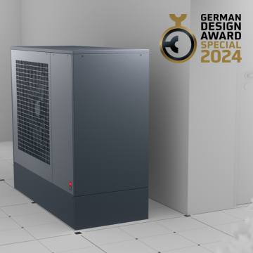 Wärmepumpensystem System E von Dimplex mit Special Mention beim German Design Award