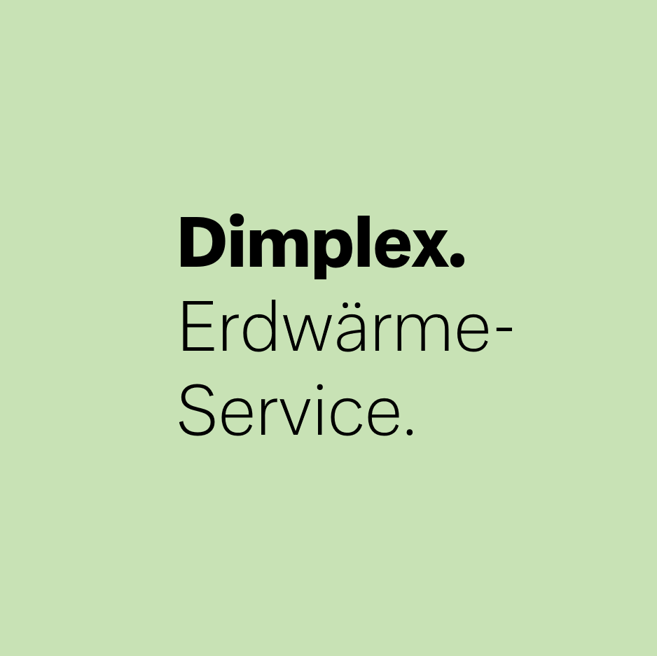 Dimplex Erdwärme-Service